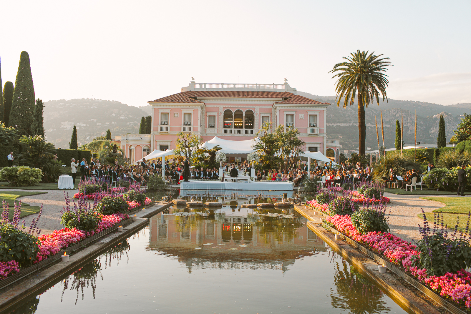Villa Ephrussi gardens on the French Riviera