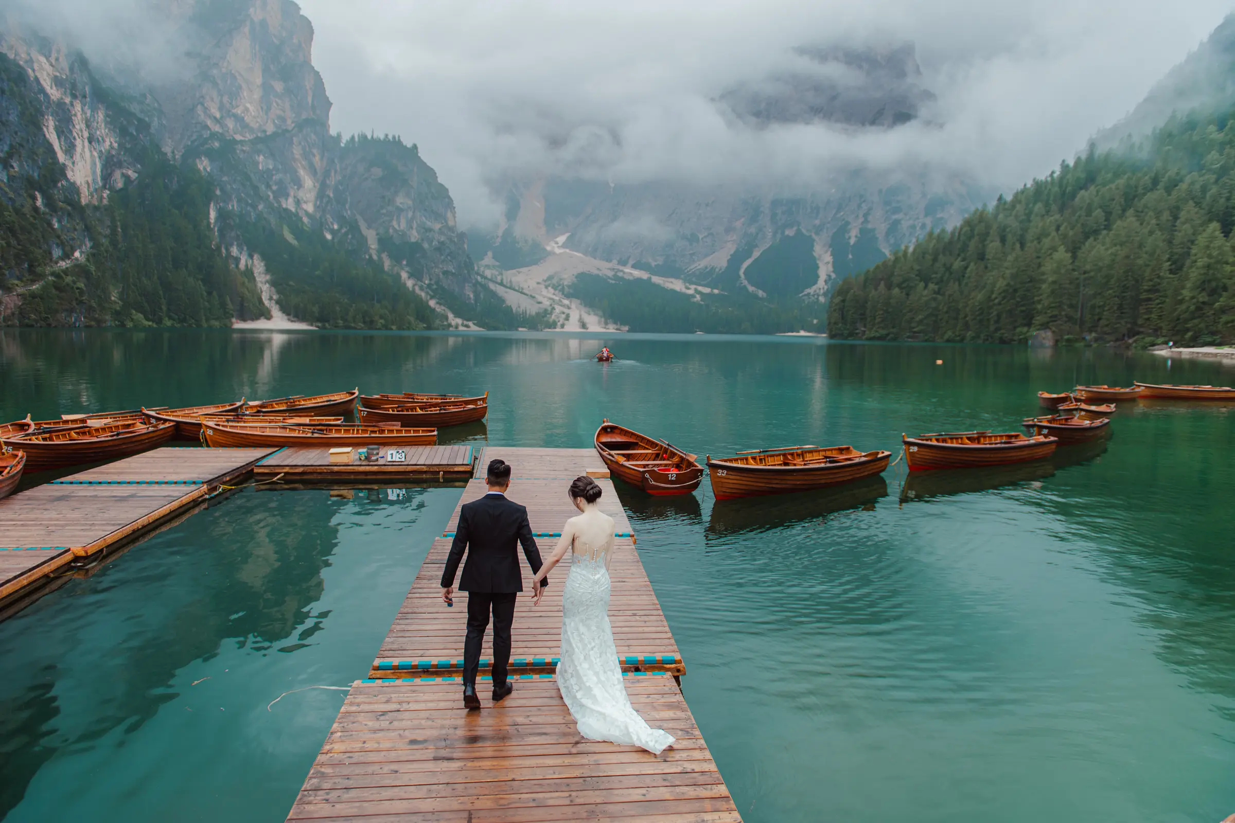 Dolomites wedding photographer mountain elopement in Italy