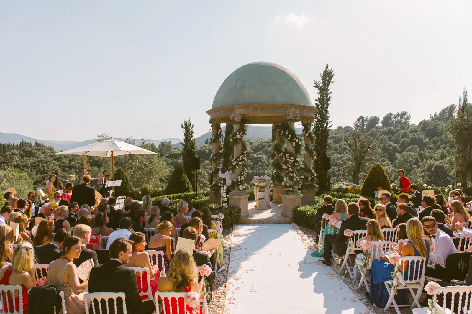 Château Diter wedding photographed near Grasse in the South of France, image 5