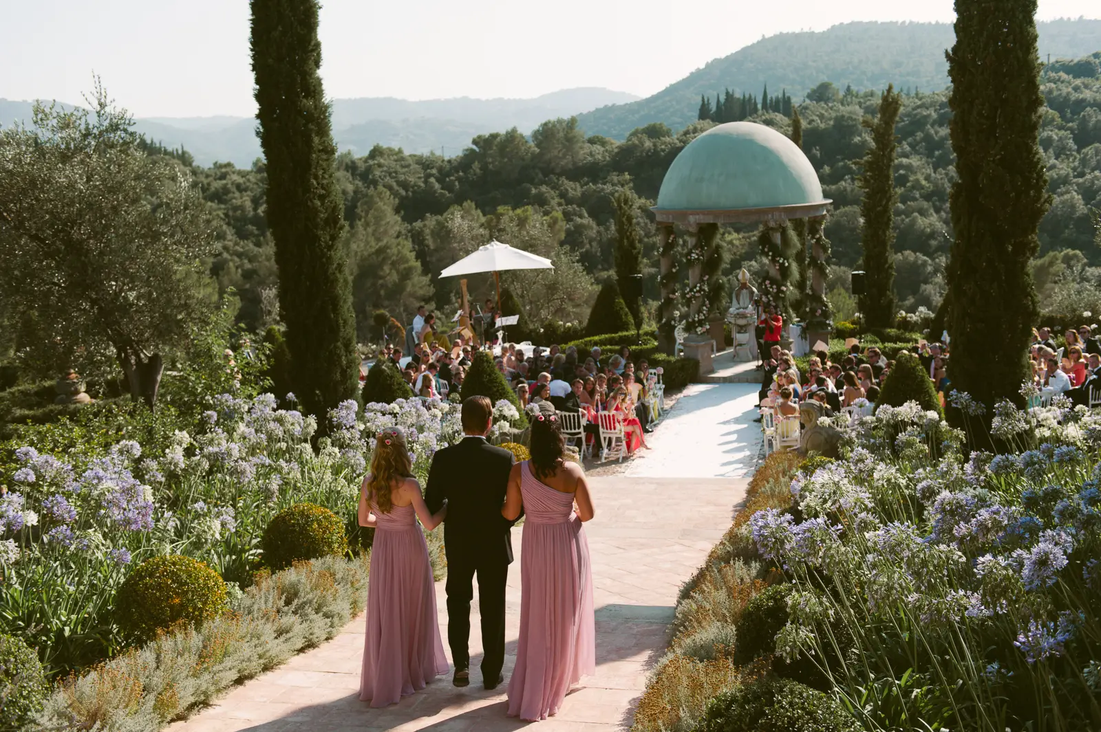 Château Diter wedding photographed near Grasse in the South of France, image 6