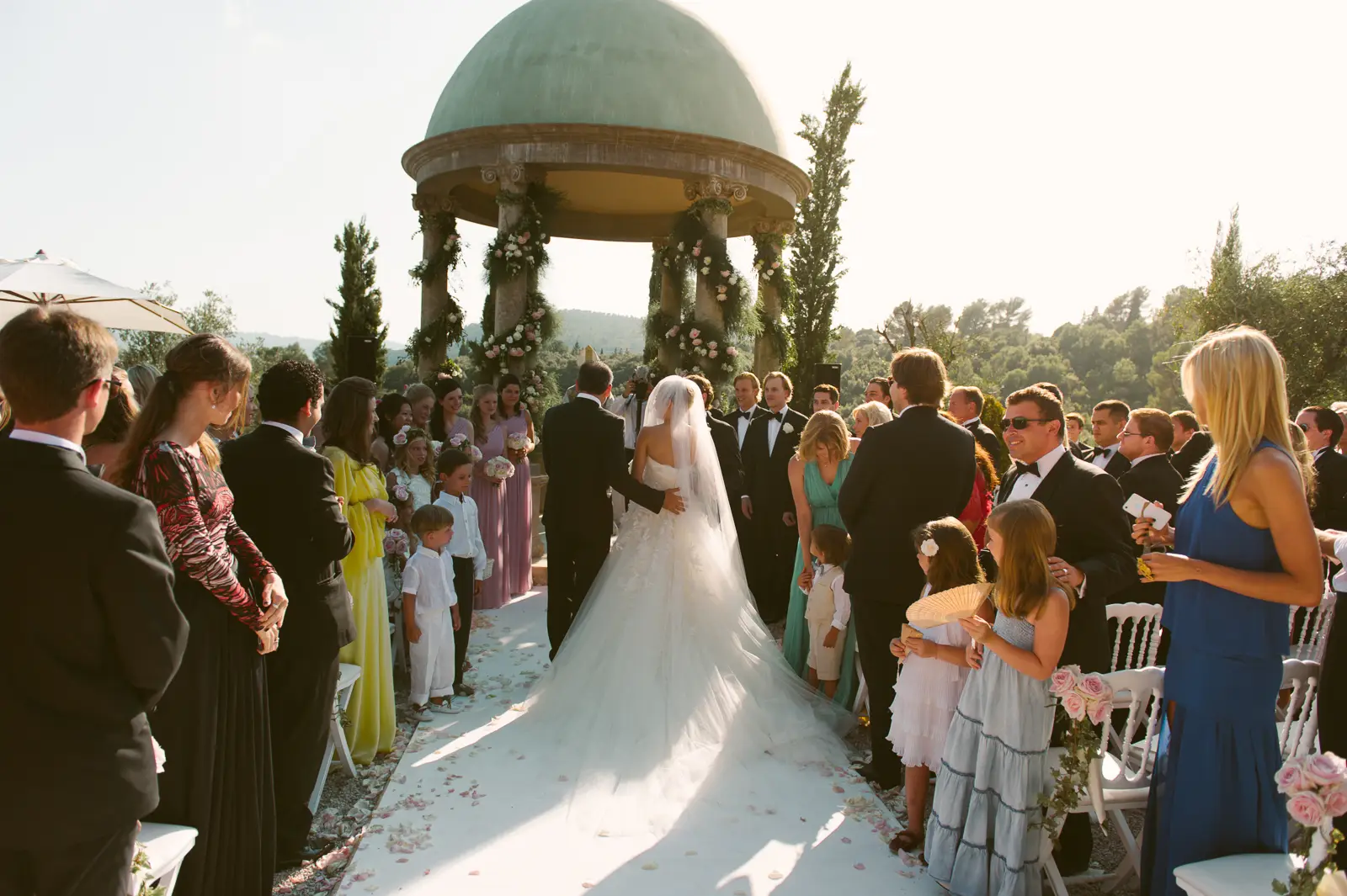Château Diter wedding photographed near Grasse in the South of France, image 7