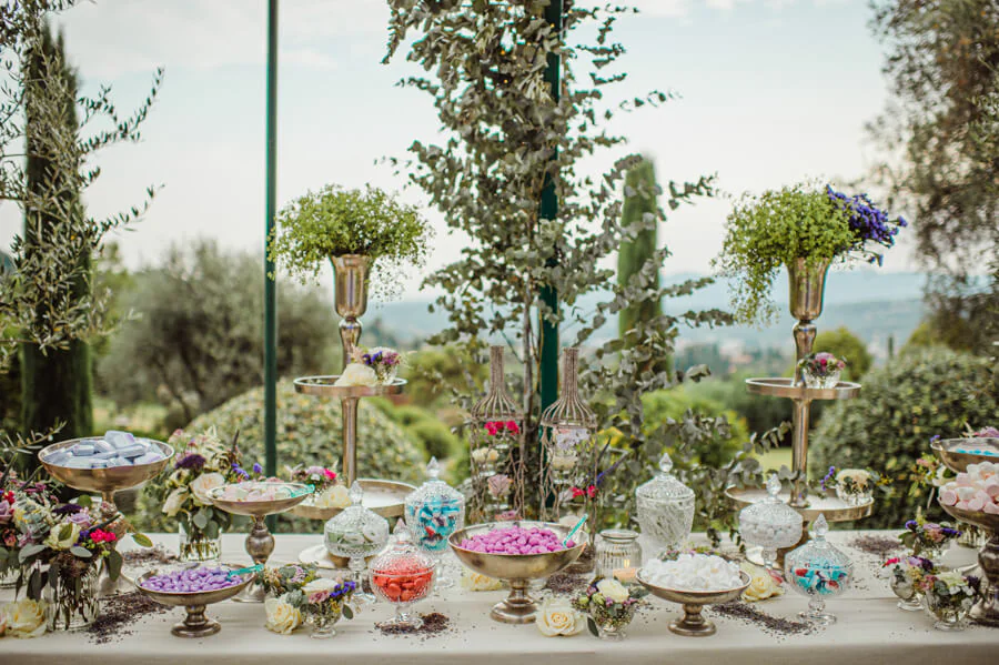 wedding candy bar