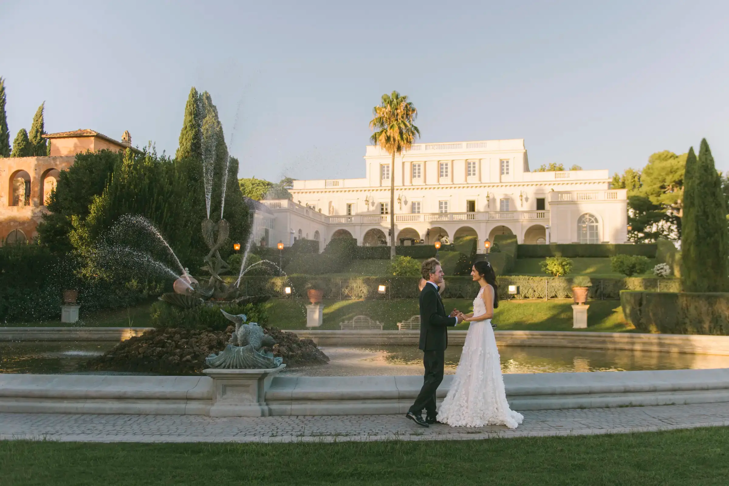 Villa Miani luxury wedding photography in Rome by Janis Ratnieks